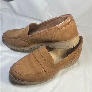 Dr. Scholl's Brown Slip-On Loafers